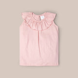 Blusa Niña Algodón Cuello