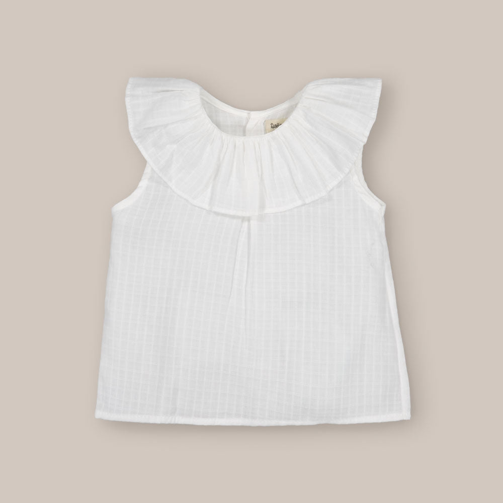 Blusa Sin Mangas Niña Cuadrille