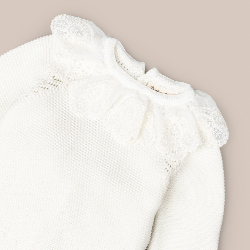 Ensemble de baptême pour bébé deux pièces
