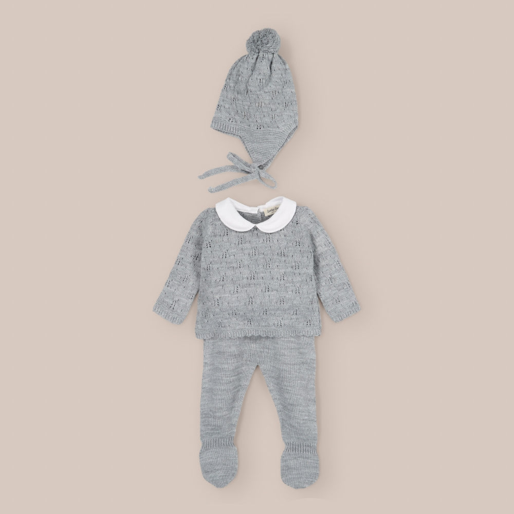 Knit Baby Set  Bread