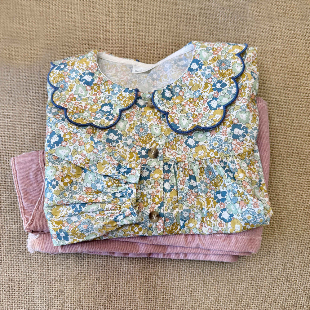 Blusa Menina Pescoço de Jade