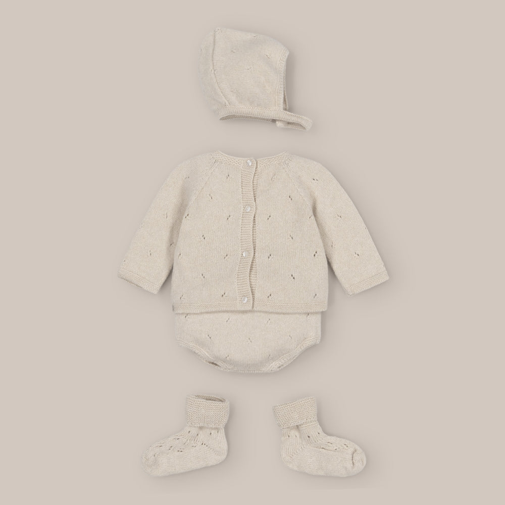 Conjunto Punto Corto Bebé Cashmere