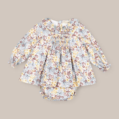 baby dress set Smock Lady