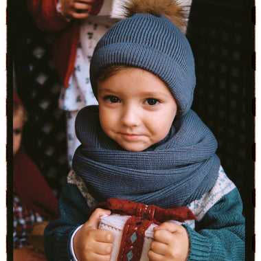 Gorro Lana Pompon Pelo