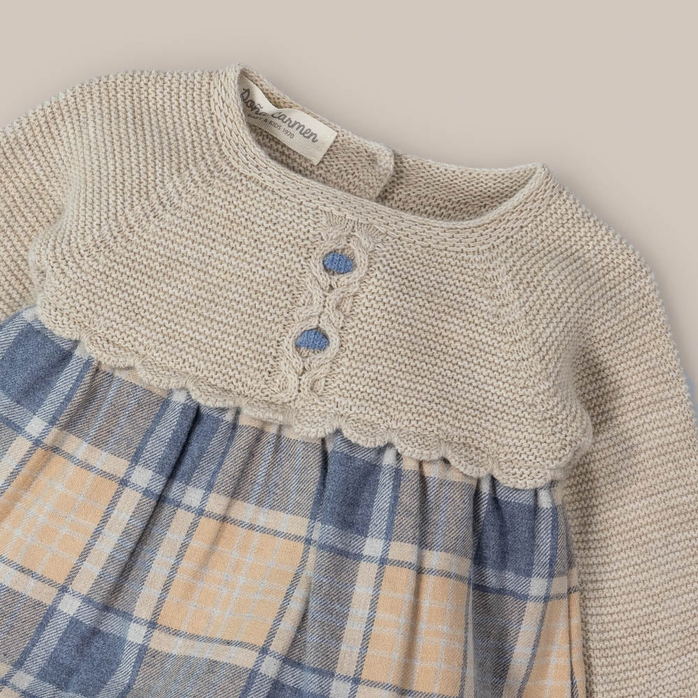 Ensemble robe et culotte pour bébé Steel Baby