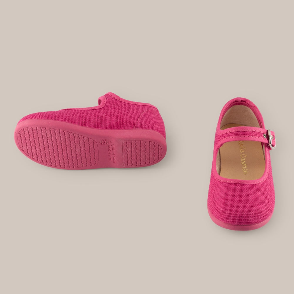 Mary Jane Linen Buckle