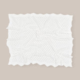 Diamond Wool Baby Shawl