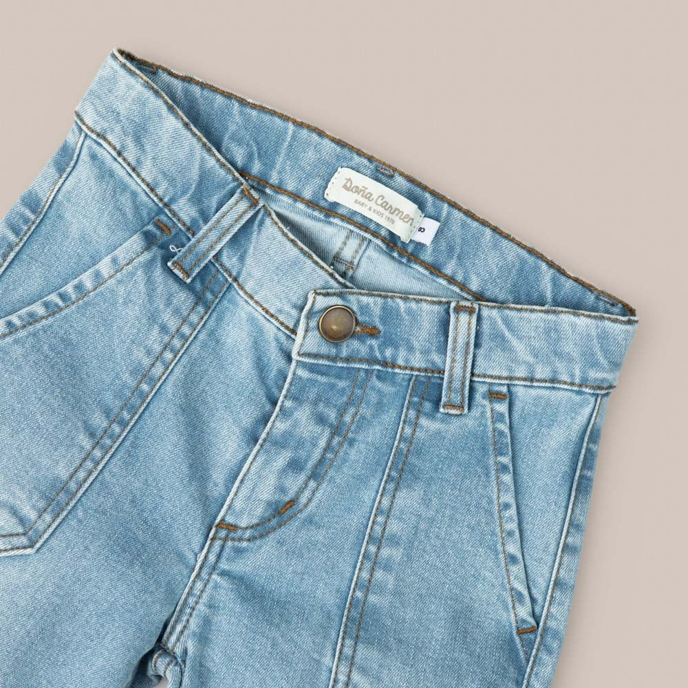 Width girl cowboy pants