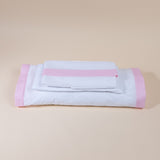 Juego De Sábanas Mini Cuna Lorzas