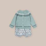 Conjunto Niño Ikat Verde