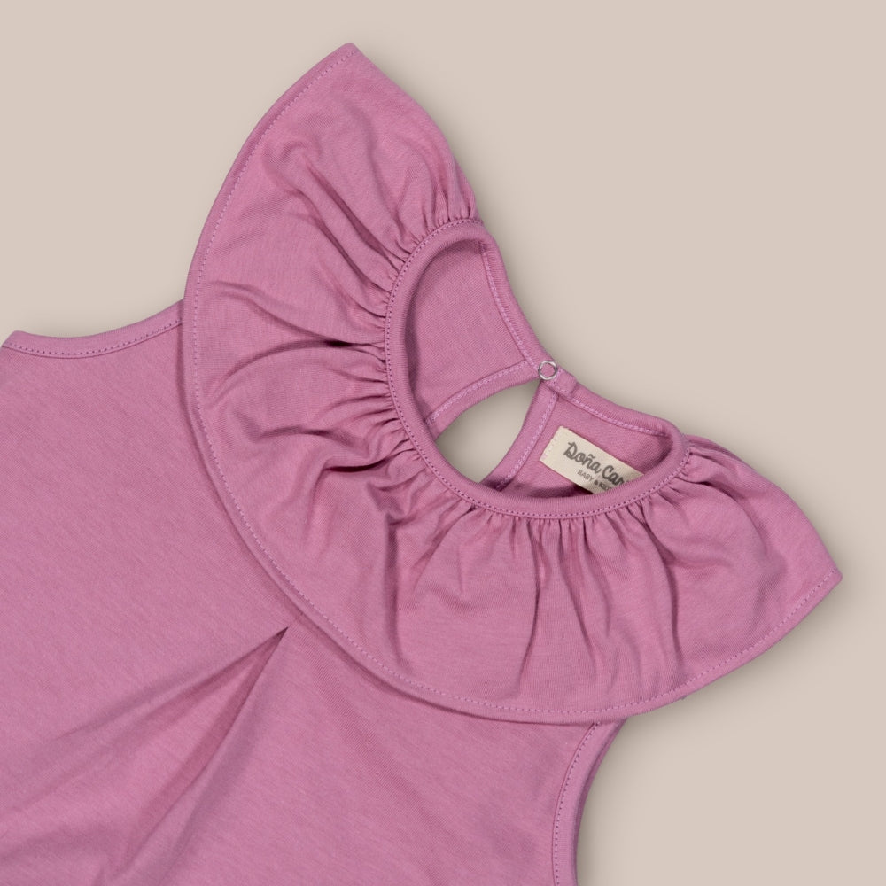 Blusa Niña Sin Mangas Algodón