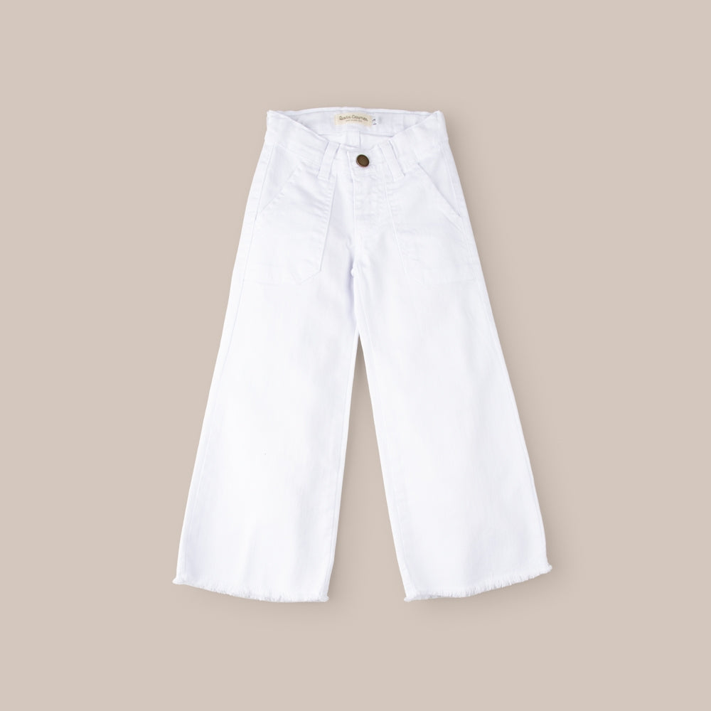 Pantalon Vaquero Niña Ancho