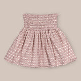 Pink Diamond Pattern Skirt for Girls