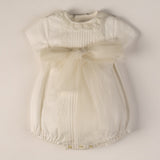 romper Baby Baptism with Alma Capota