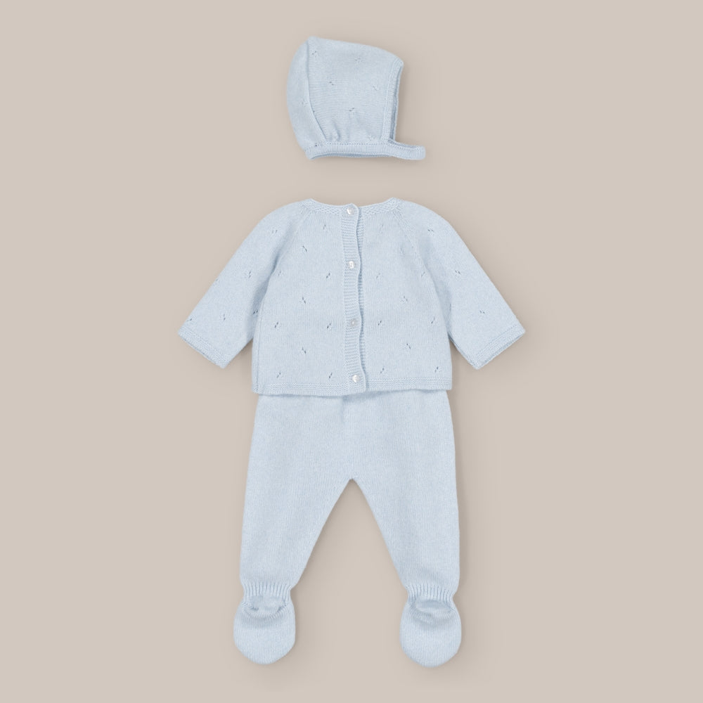 Conjunto Punto  Bebé Cashmere