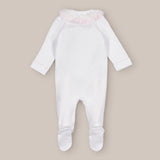 Pijama Bebé Algodón Volante Bordado