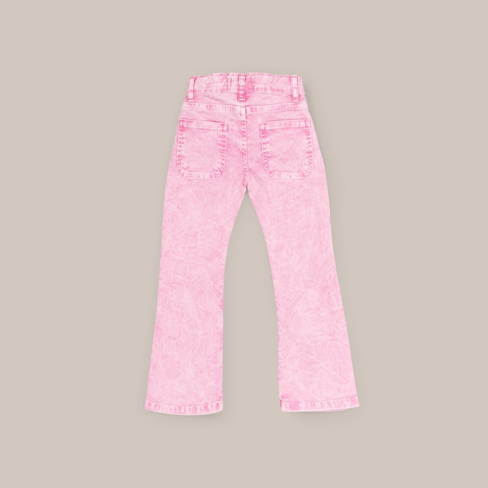 Mädchenhose mit Glockentaschen