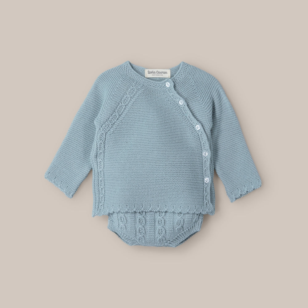 Conjunto Bebé 4Piezas Cruzado