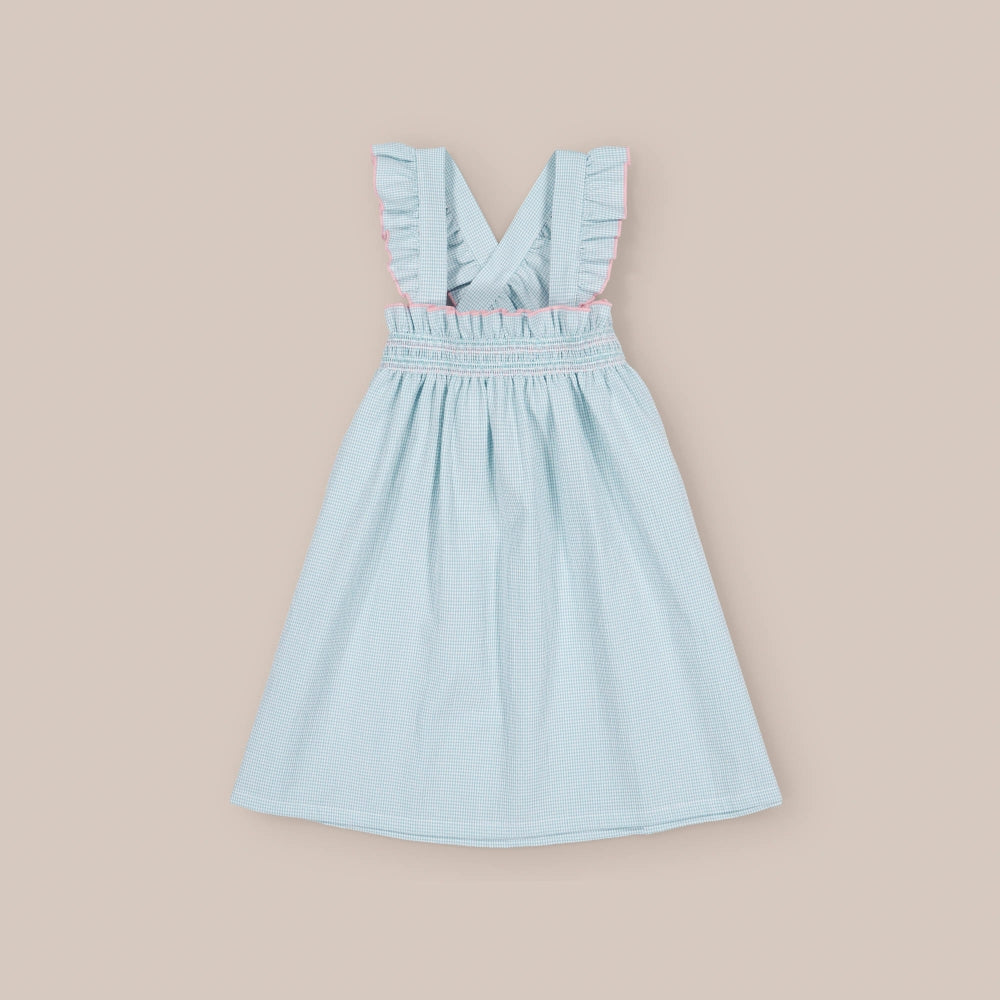 Overall dress Turquoise