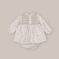baby dress set Smock Minirose