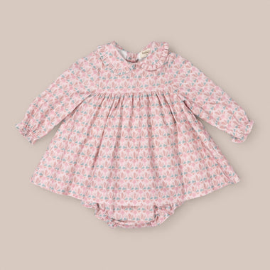 Jesusin Bebé Abanico Rosa