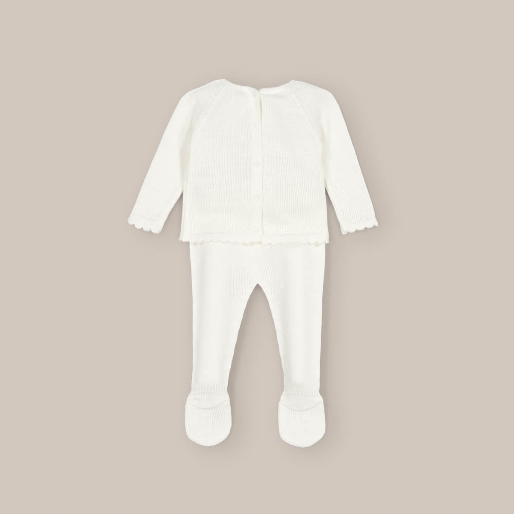Conjunto Punto Bebé Polaina Baby
