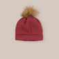 Gorro Lana Pompon Pelo