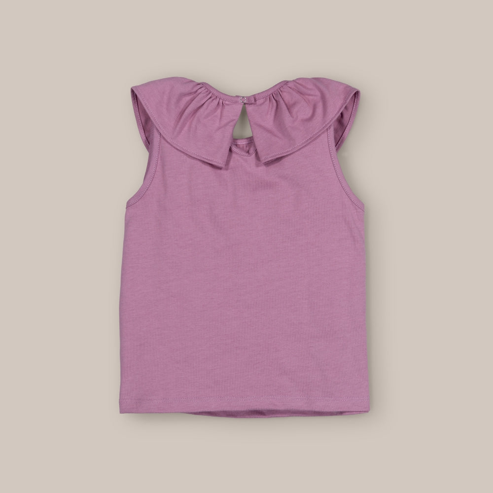 Blusa Menina Algodão sem mangas