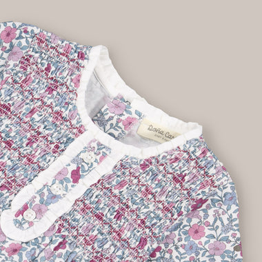 Vestido Niña Nidos Malaga Rosa