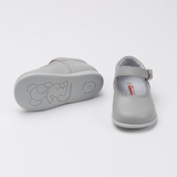 Leather Mary Janes with sole