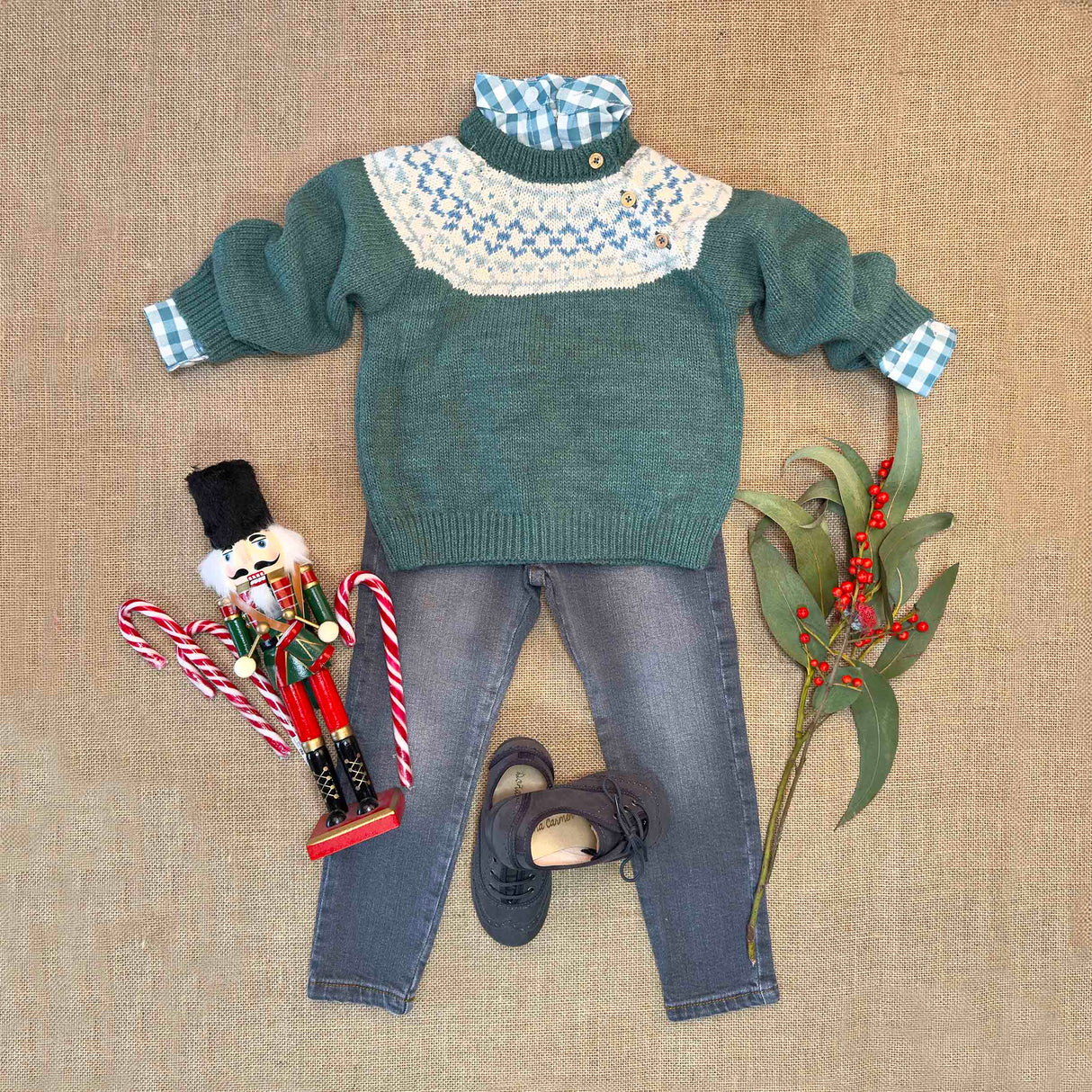 CONJUNTO NAVIDAD BABY&KIDS 14