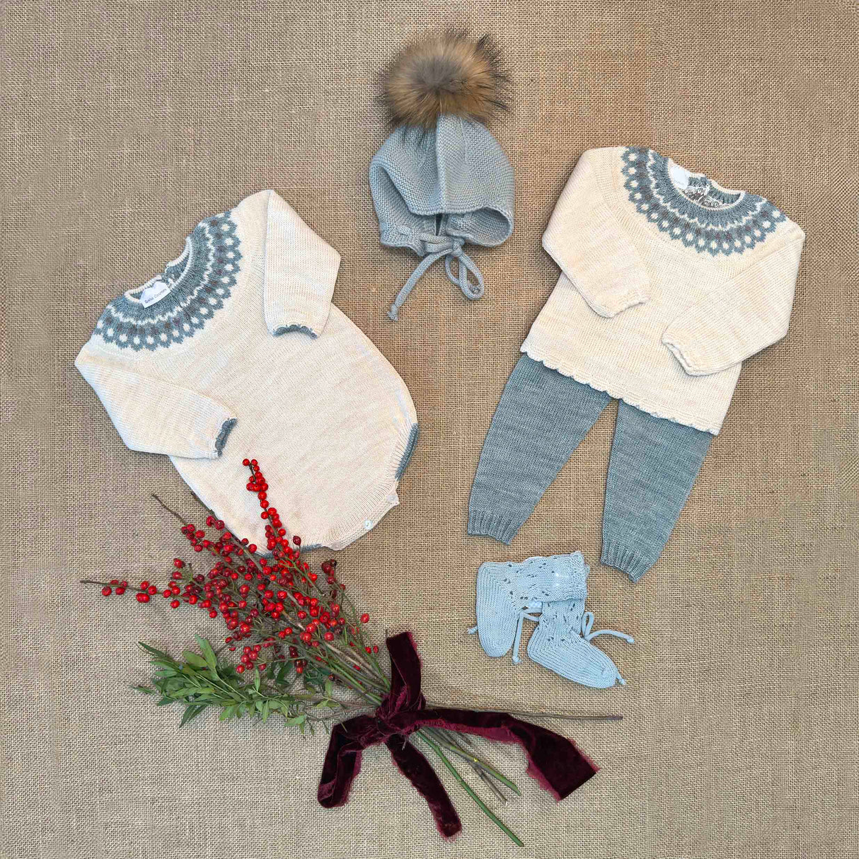 CONJUNTO NAVIDAD BABY&KIDS 15