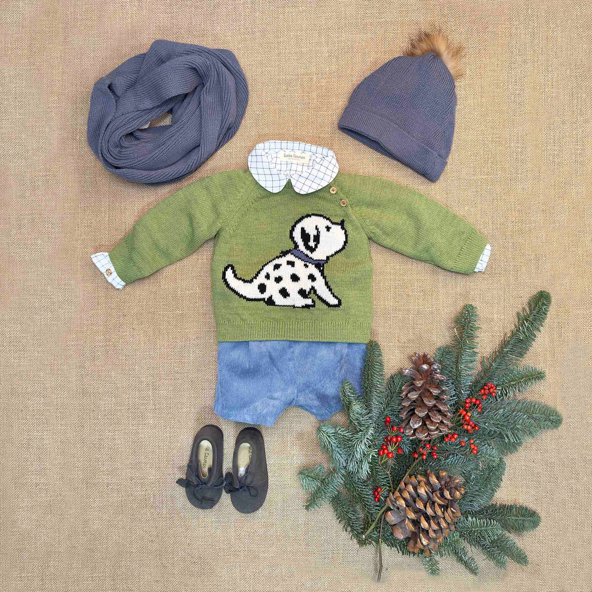 CONJUNTO NAVIDAD BABY&KIDS 6