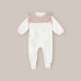 Barboteuse Vichy Rose