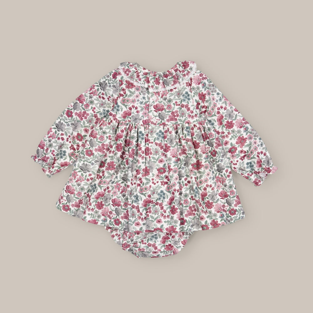 baby dress set Smock April