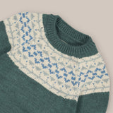 Jersey Niño Greca Oliva