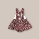 salopette Bambini Volantino fiore indiano