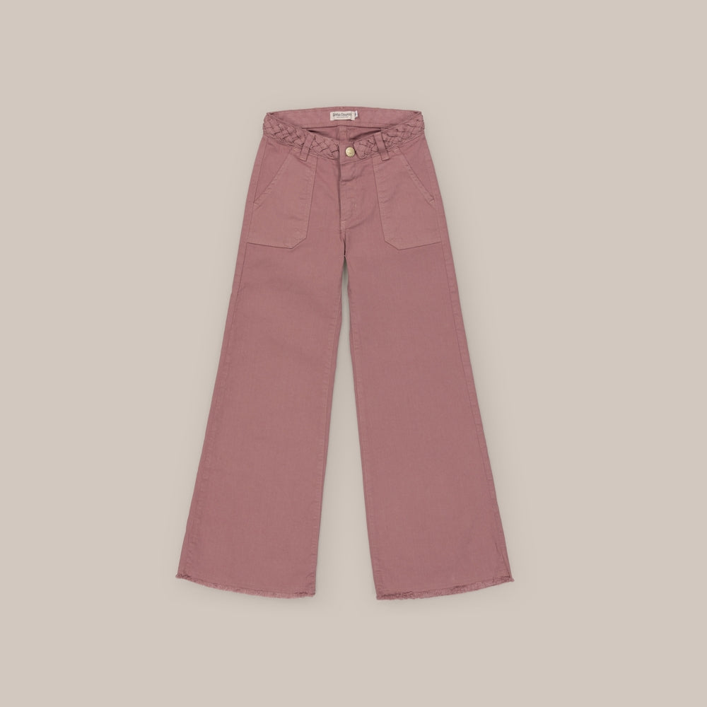 Pantalón Niña Ancho Trenza