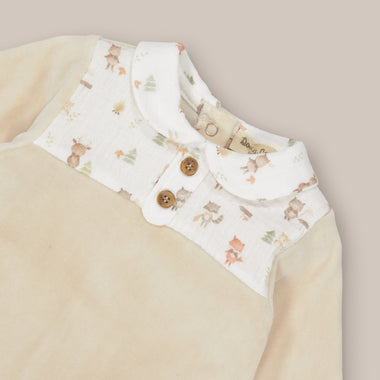 Babygrow Velvet Reindeer