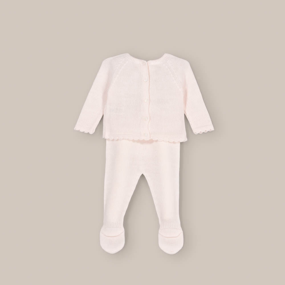 Conjunto Punto Bebé Polaina Baby