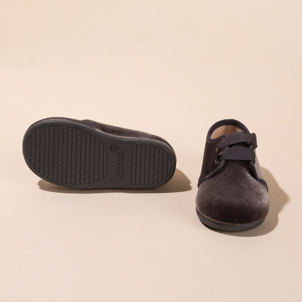 Blucher Terciopelo Faya