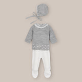 Set knit Angola baby