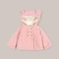 Chaqueton Bebé Borreguito Rosa