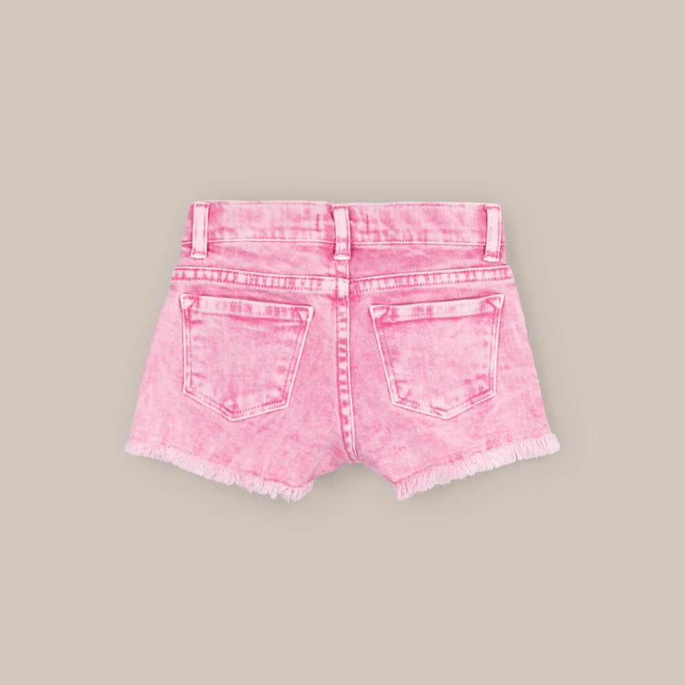 Short Niña Desflecado