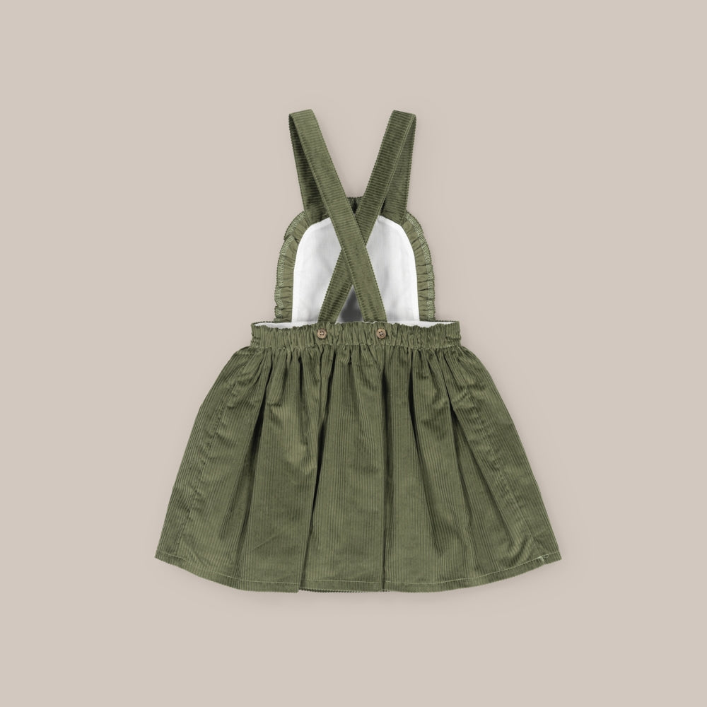 pinafore Garota Loden