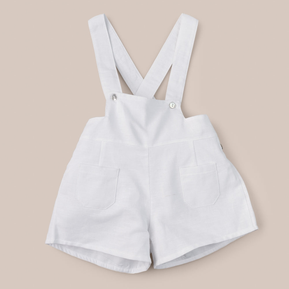 Boys' Trousers with Suspenders and Pockets