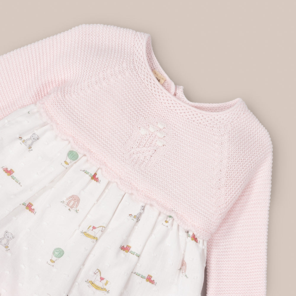 Vestido de bebê com tapa-fralda Baby Toy
