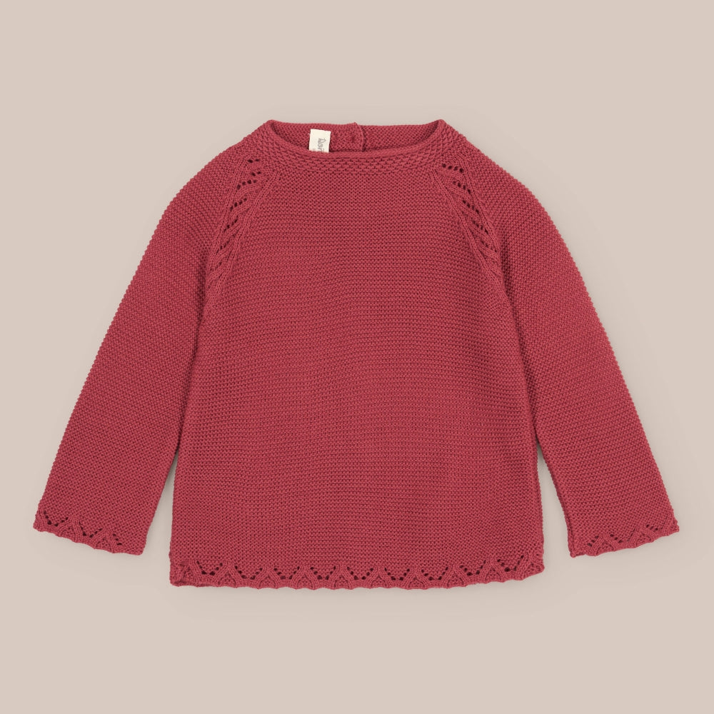 camisola Obi de lã para bebê