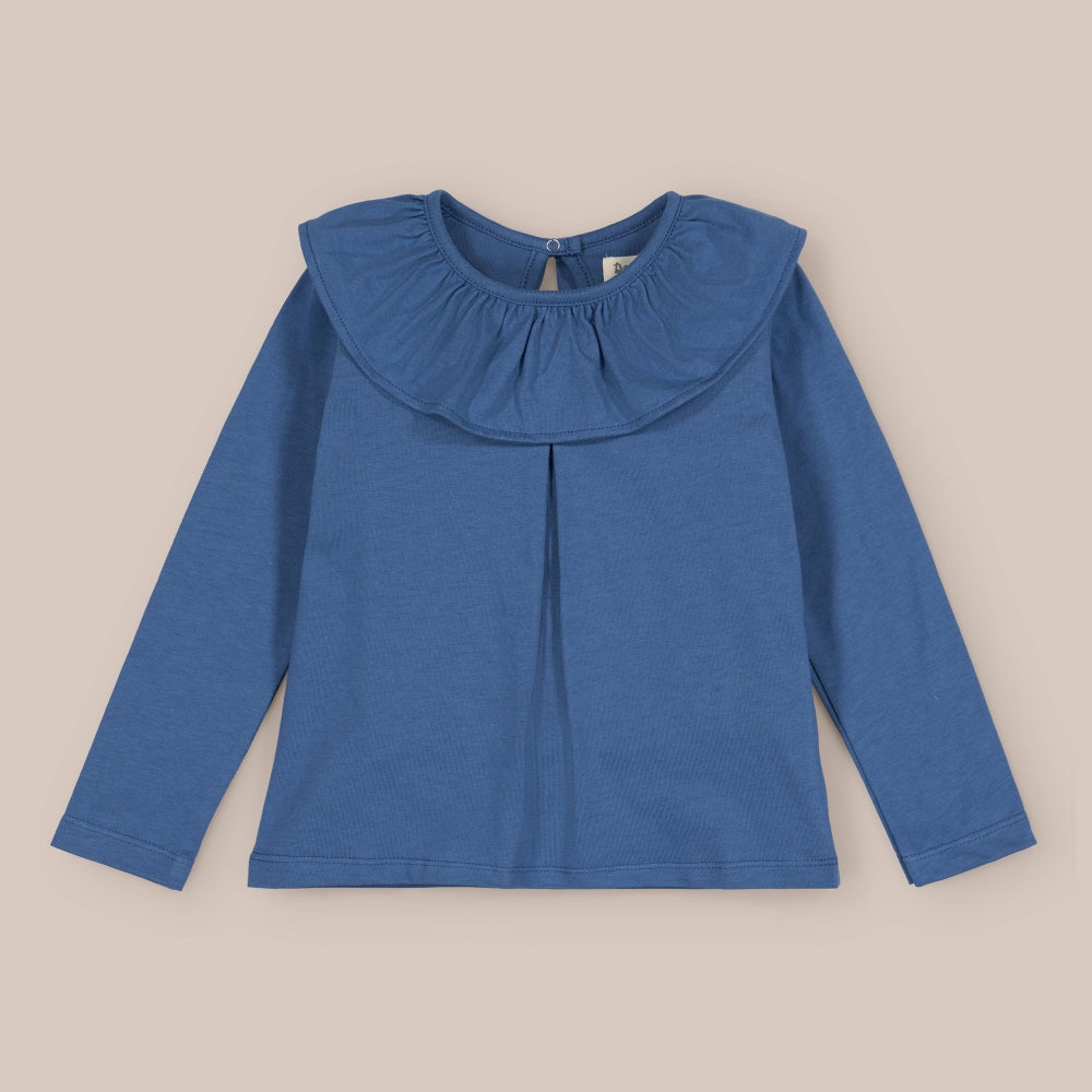 Blusa Niña Algodón Cuello