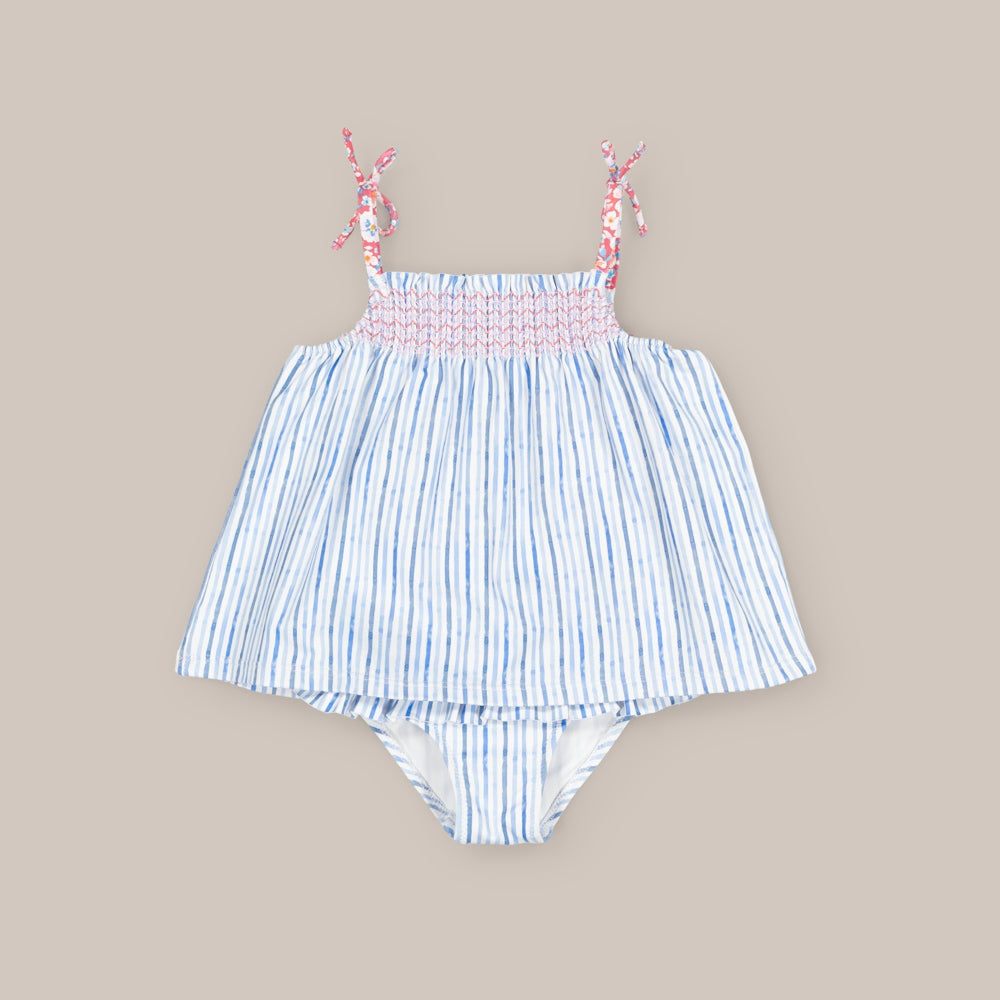 Conjunto Bebe Raya Azul